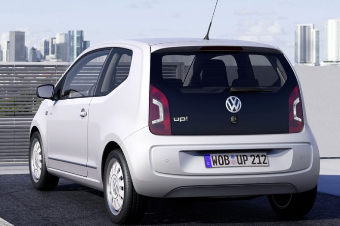 wk 30 VW Up achter