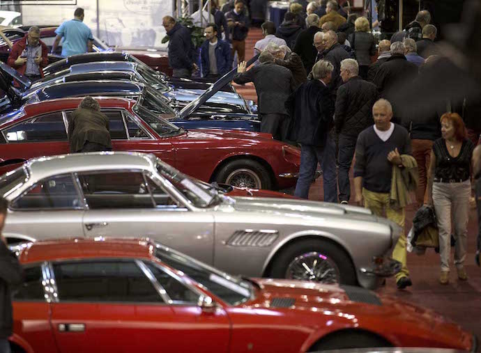 Brussel 5 november 2015. Brussels Expo - Interclassics Brussel 2015.  Foto: Harry Heuts